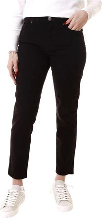 A|X Armani Exchange Super Skinny 5-Pocket Jeans - Dames - Cropped Jeans - Zwart - W25 - Katoen - Jeans