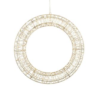 Luca Lighting Corona decorativa blanco h50xb50xl50cm