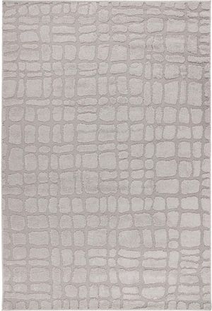 LALEE Design Teppich Lotus 301 - Silver
