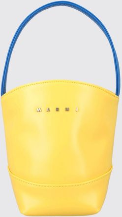 Marni Borsa Flower Basket in pelle sintetica