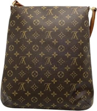 Louis Vuitton Pre-owned Vintage Monogram Shoulder Bag - unisex - Vintage Schoudertas - Bruin - ONE Size - Vintage