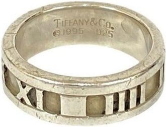 Tiffany & Co. Silver Silver 925 Band Ring (Pre-Owned)