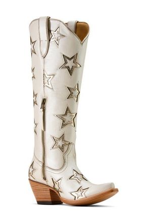 Ariat Casanova Star X Toe Western Boot in Ivory Pearl at Nordstrom, Size 6.5