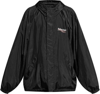 Balenciaga Jas met capuchon - Heren - Zomerjassen - Zwart - XS - Jassen