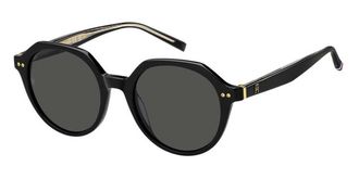 Tommy Hilfiger TH 2212/S 807/IR Womens Sunglasses Black Size 50