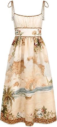 Zimmermann Abito midi Mahon Picnic - - Dresses - Donna - Multicolore - M