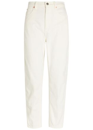 Polo Ralph Lauren Curved Tapered-leg Jeans - White - 32 (W32 / UK14-16 / L)