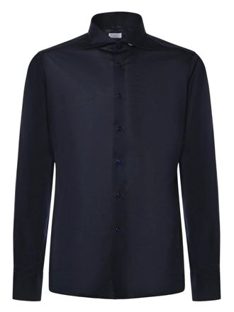 Borriello Camicia con bottoni - Blu
