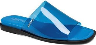 DKNY Cataline Slide Sandal in Ocean Blue at Nordstrom, Size 8.5