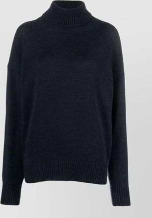 Alysi two-tone turtleneck jumper