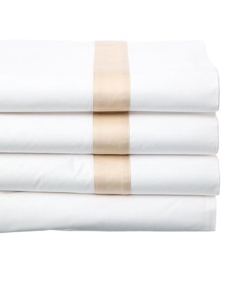 Dea 300 Thread Count Raso Band on Bella Percale Sheet Set