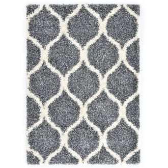 vidaXL Alfombra Azul 140 X 200 Cm Polietileno Vidaxl