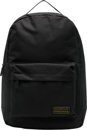 Barbour Knockhill Essential Backpack - Heren - Rugzakken - Zwart - ONE Size - Polyester - Tassen