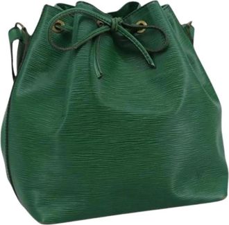 Louis Vuitton Pre-owned Bucket Bags, female, Green, Size: ONE SIZE Pre-owned Vintage Bucket Bag