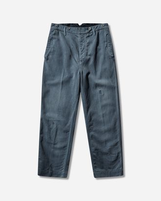 Visvim Men s Pastoral HW Pants DMGD Blue