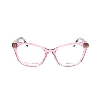 Carolina Herrera Ladies Pink Rectangular Eyeglass Frames HER 0299