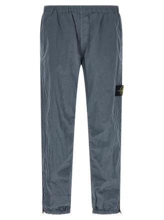 Stone Island Blue Polyamide Solid Joggers
