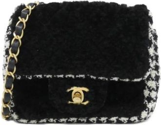 Chanel Pre-owned Vintage Schoudertas - Dames - Vintage Schoudertas - Zwart - ONE Size - Leer - Vintage