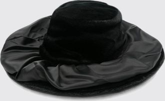 Junya Watanabe Cappello a tesa larga in fibre sintetiche