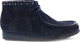 Clarks Wallabee Denim desert boots - Blauw