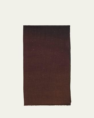 Faliero Sarti Isa Degrade Wool-Blend Stole