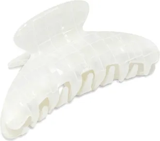 Chelsea28 Tiled Pearl Claw Clip in Ivory at Nordstrom