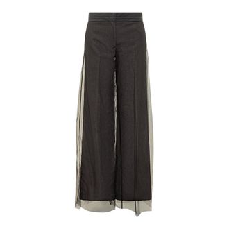 Msgm Msgm, Donna, Pantaloni, Nero, 2Xs, new