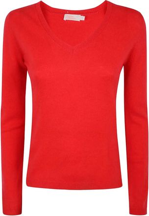 Absolut Cashmere V-neck sweater - Red