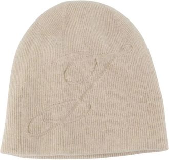 Jacquemus Le Bonnet J - Accessories - Mujer - Beige - ONE SIZE