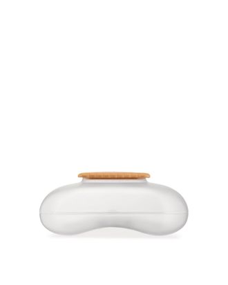 Alessi Mary Biscuit Asg07 I Galletero De Dise&ntilde;o Con Tapa, Resina Termopl&aacute;stica, Blanco (hielo)