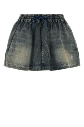Balenciaga Denim Mini Skirt