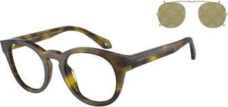 Giorgio Armani Brown Acetate Womens Sunglasses