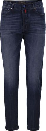 Kiton stretchdenimjeans met vijf zakken