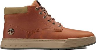 Timberland Mens Maple Grove Boots - Tan Leather - Size UK 8