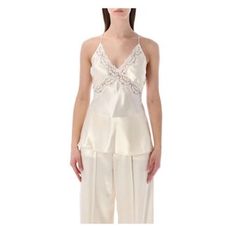 Alberta Ferretti Donna, Top, Bianco, M, new