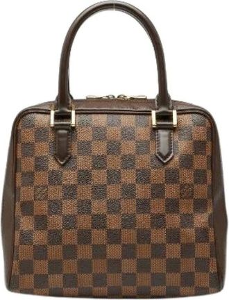 Louis Vuitton Pre-owned Handbags, female, Brown, Size: ONE SIZE Pre-owned Plastic Handbag