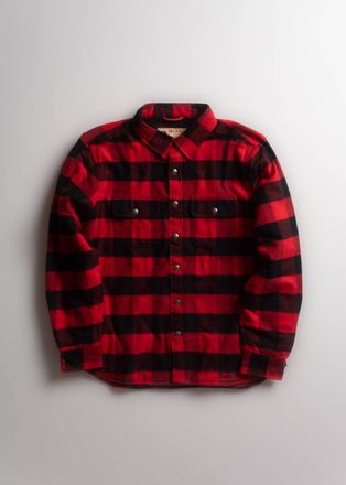 Iron And Resin Mens Buffalo Shirt In Red