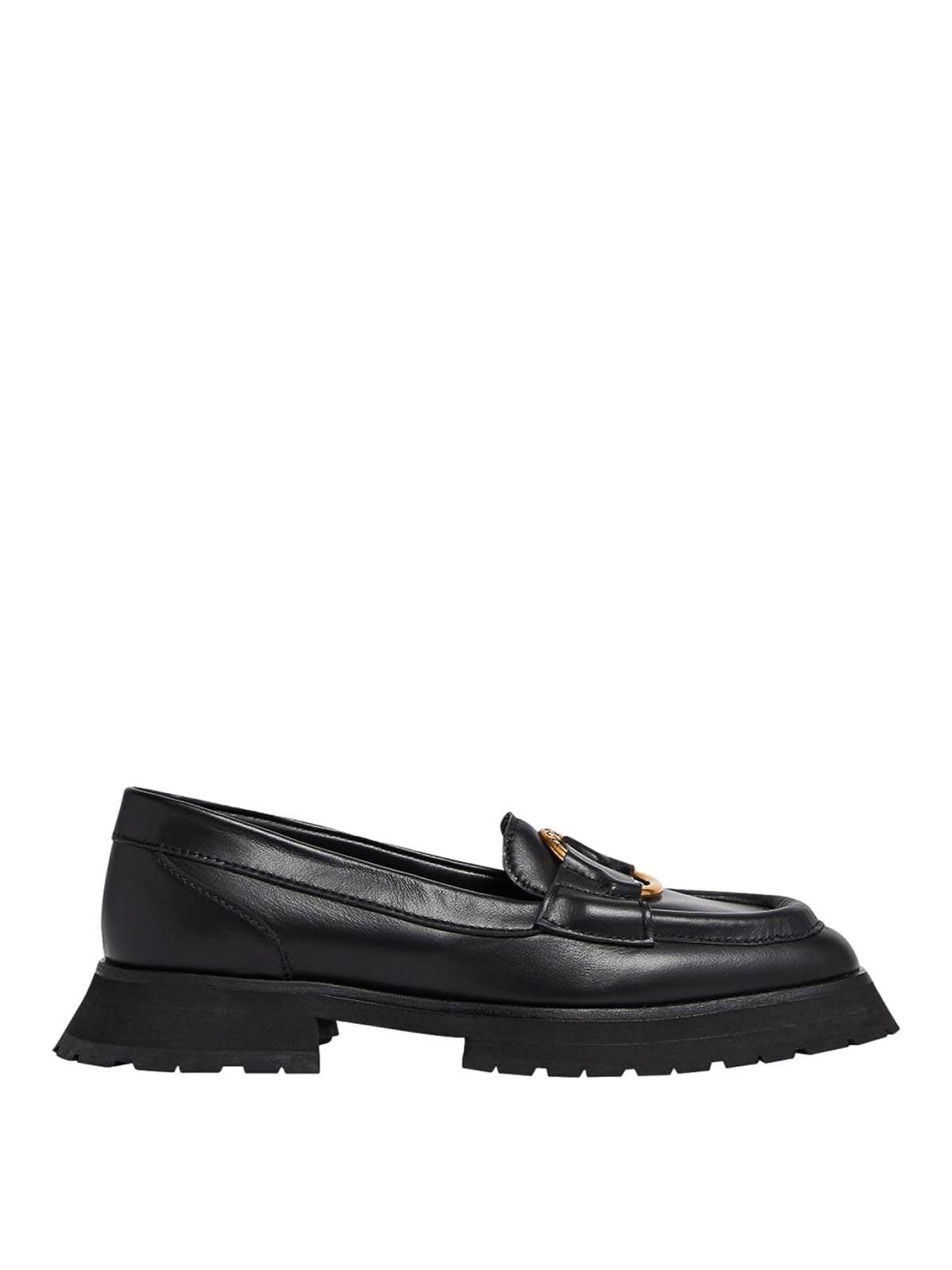 Moncler Green and Burgundy Slip-On Loafers Moncler Parana Jacket - Dark Green – Kith main image 3