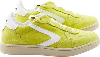 Valsport Limoen Su&egrave;de Sneakers - Dames - Sneakers - Groen - 39 EU - Su&egrave;de - Schoenen