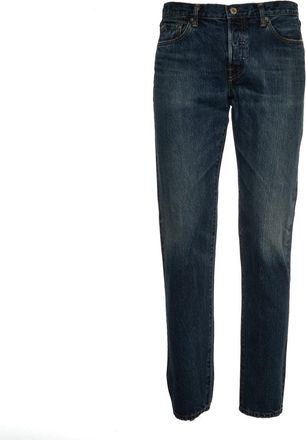 Edwin Mid-Rise Straight-Leg Edwin Jeans