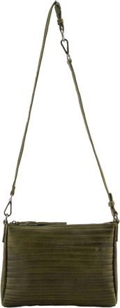 Fredsbruder FREDsBRUDER Leather Shoulder Bag Layer Cross Bag Khaki Green