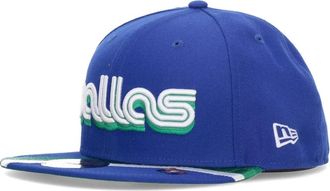 New Era NBA City Night Platte Klep Pet - Heren - Petten - Blauw - ONE Size - Polyester - Accessoires