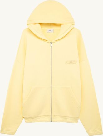 Autry TONAL LOGO FULL ZIP HOODIE UNISEX