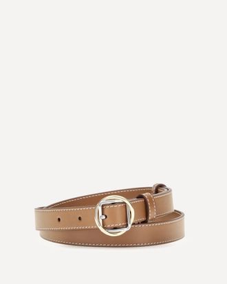 Jacquemus Salon slim leather Belt Female 80