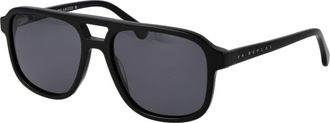 Replay Black Acetate Mens Sunglasses