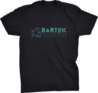 Generic Bartok Industries Scientific Research Fly Inspired Logo T-Shirt (Black, 3XL)