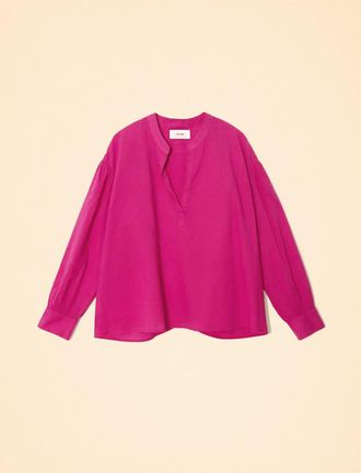 Xirena Womens Emilie Top In Pink Plum