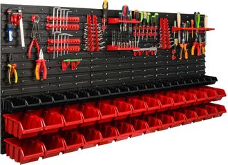 OEM Tablero De Herramientas Para Taller De 172x78 Cm + 50 Bandejas
