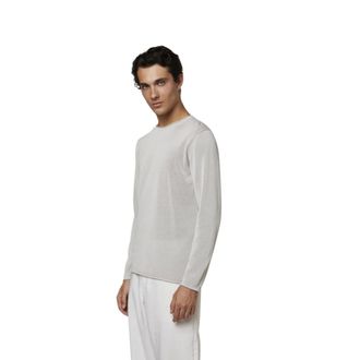 Daniele Fiesoli Truien & Vesten, Heren, Beige, L, Katoen, Rondgebreide trui