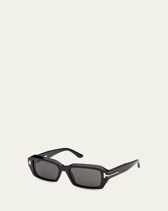 Tom Ford 53MM Rectangular Sunglasses